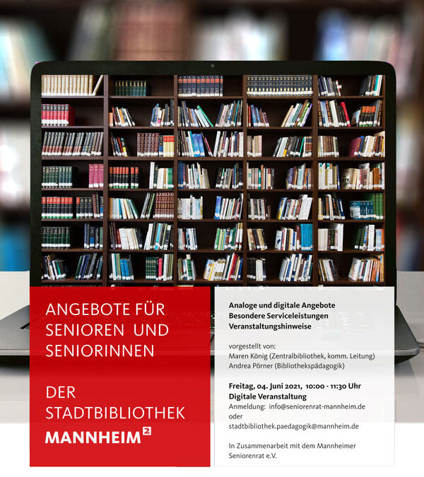 Seniorenrat und Stadtbibliothek gehen gemeinsam online