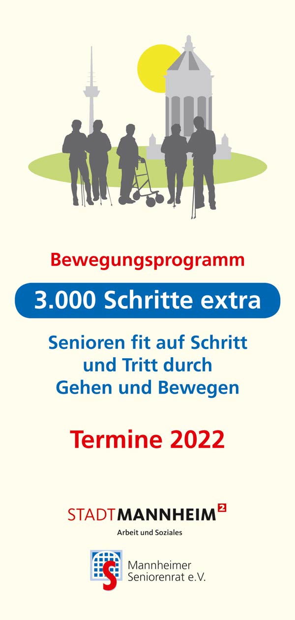 3.000 Schritte extra