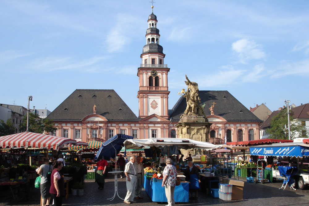 Altes Rathaus am Marktplatz Mannheim