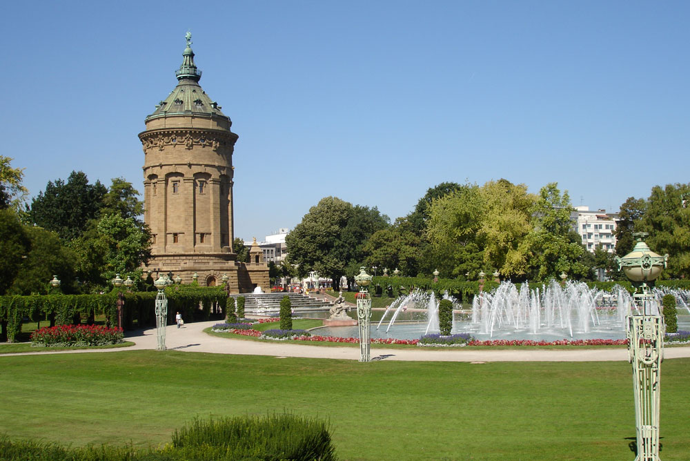 Der Wasserturm – Wahrzeichen Mannheims